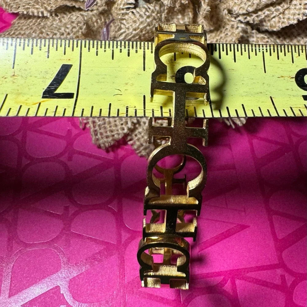 CH Logo Gold Bracelet